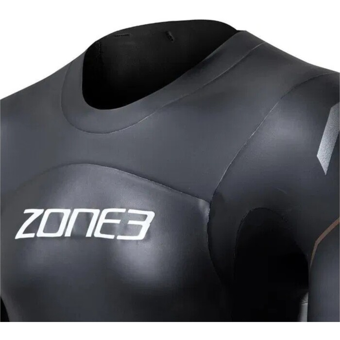 2024 ZONE3 Hombres Traje De Neopreno Trmico gil - Black / Gold & Zone3 Mochila Reciclada Con 2 Luces LED 28L Boya De Seguridad